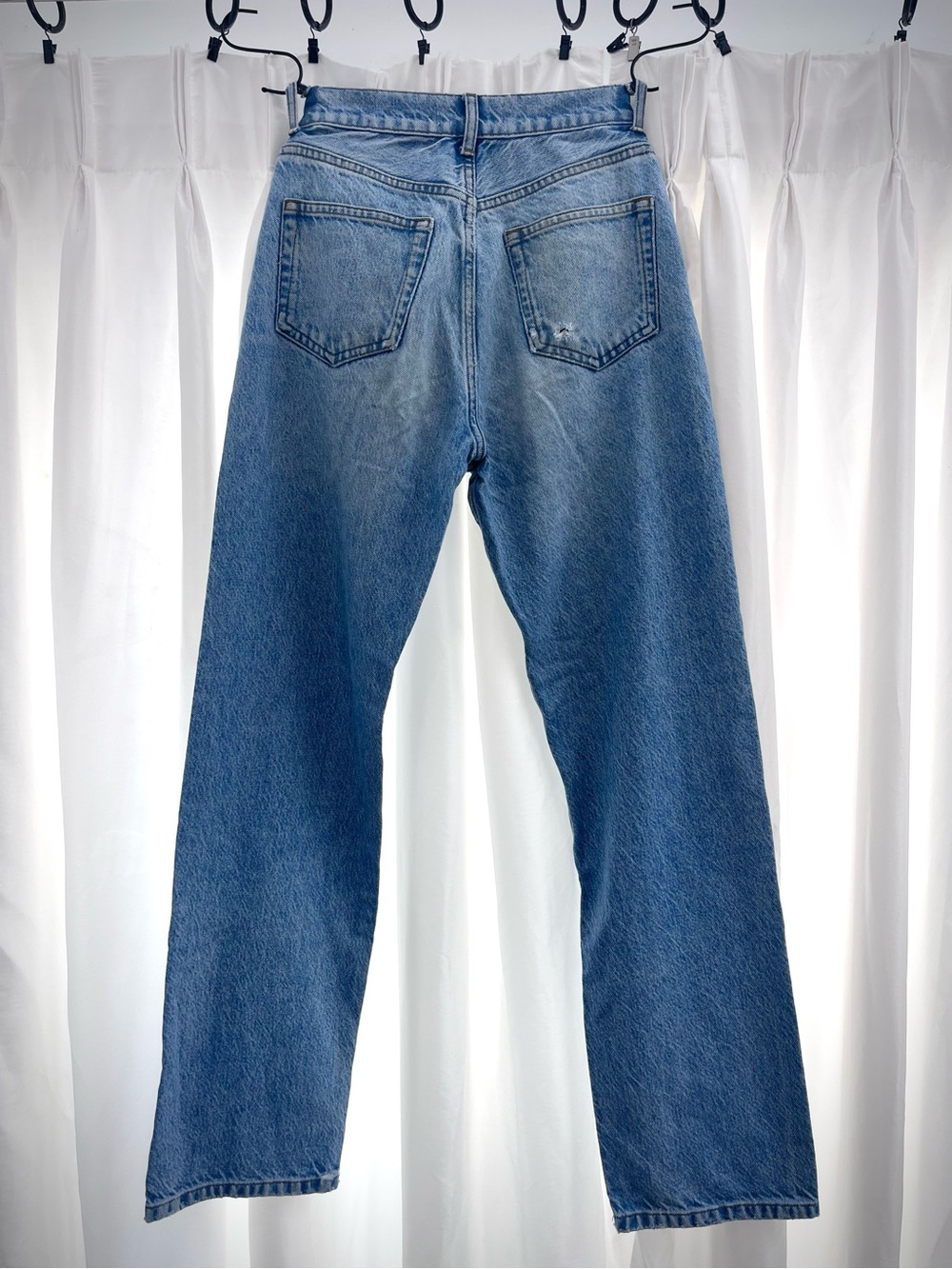Reformation Cynthia High Rise Straight-Leg Jeans in Colorado, Size 25